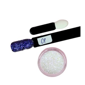 Втирка для нігтів Master Professional СRYSTAL Glitters MP-483-01. Photo 2